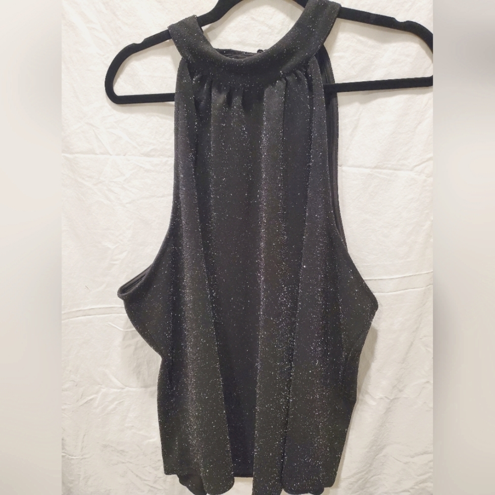 Maurices Sparkle Halter Neck Top